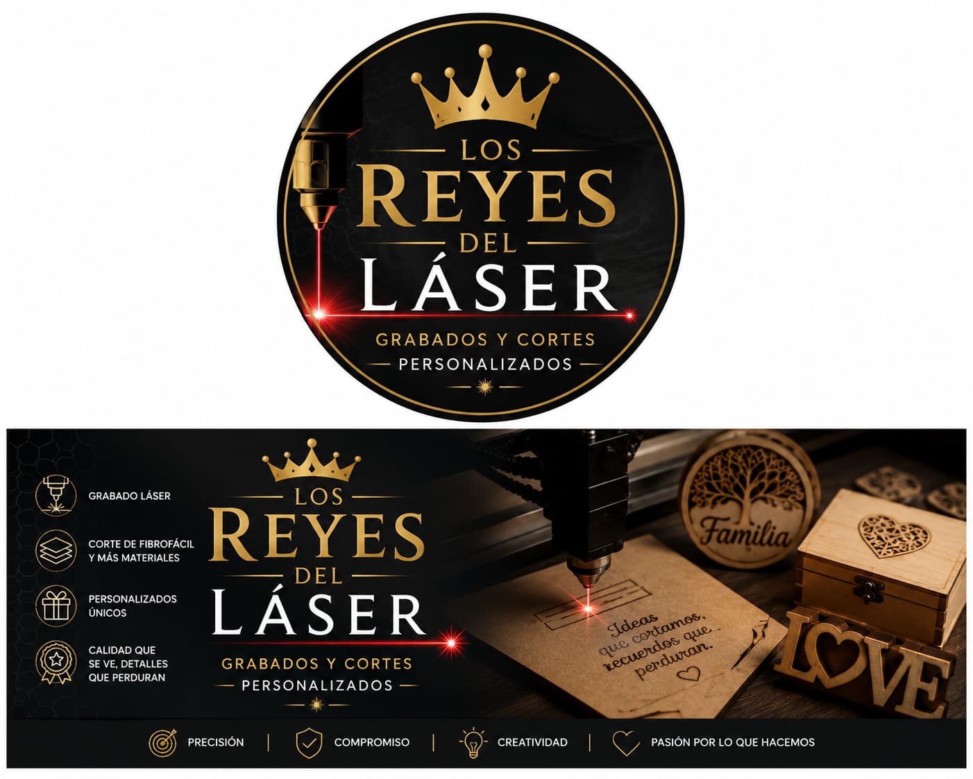 Foto de portada de Los Reyes Del Láser | Grabados Y Cortes Personalizados en VisualNEA